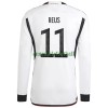 Maillot à Manches Longues Allemagne Reus 11 Domicile Coupe du Monde 2022 Pour Homme